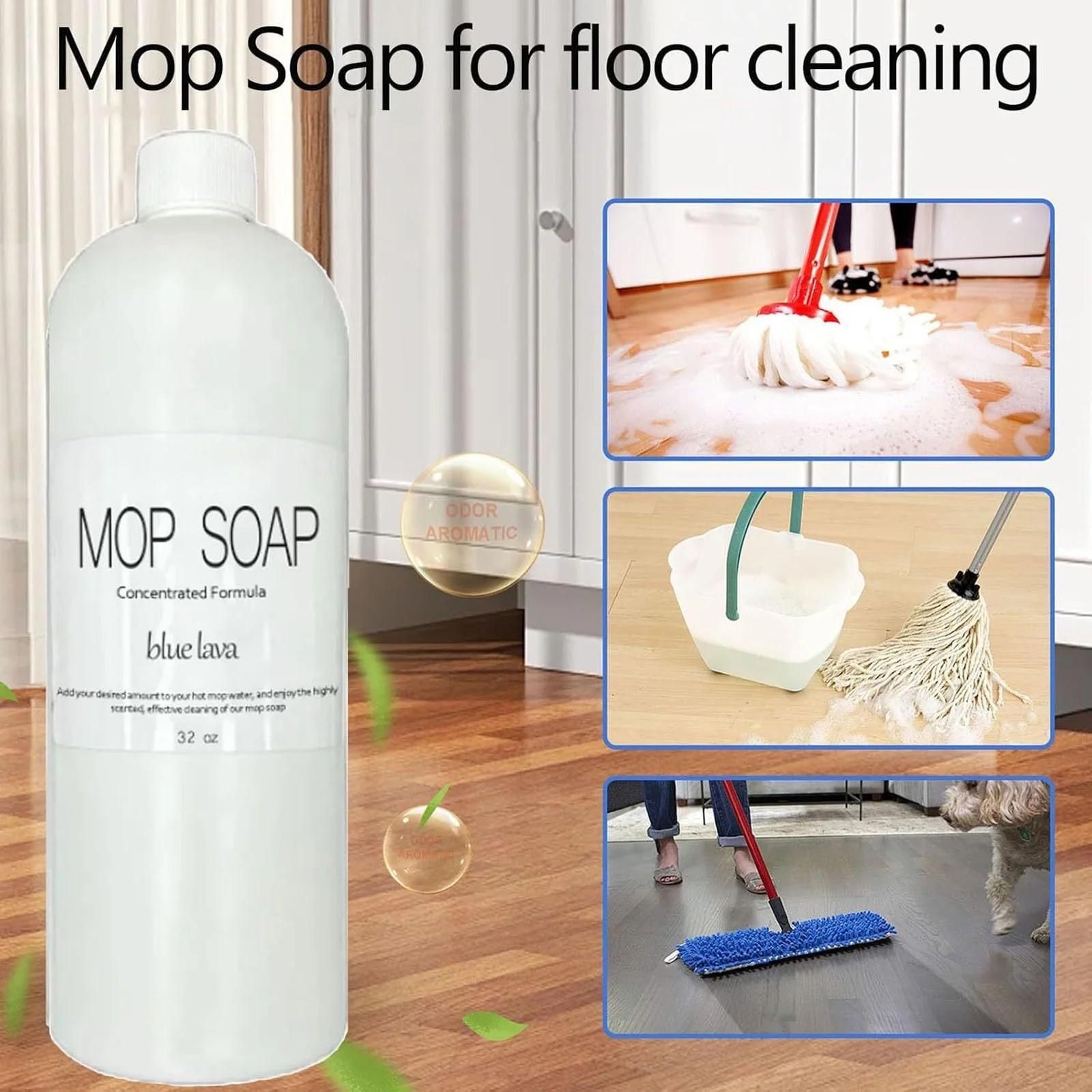Floor Cleaning Mop Soap Liquid 900 ml (Pack of 2)
