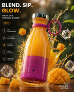 Mini Blender Making Fruit Smoothie Portable USB Juicer - Bluenotes Store